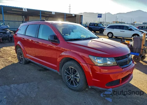 2018 Dodge Journey Se z USA, uszkodzony, nr VIN 3C4PDDAG9JT510101